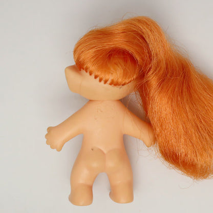 Regal Canada 1960s 3.5" Troll Doll Orange Hair