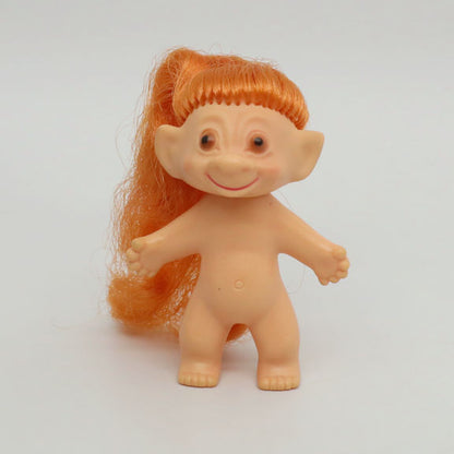 Regal Canada 1960s 3.5" Troll Doll Orange Hair