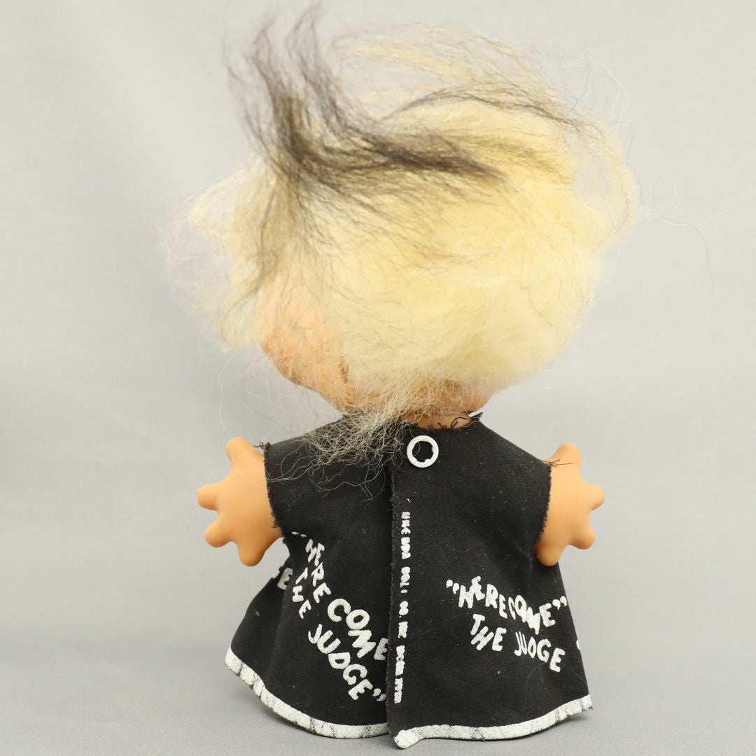 Uneeda Wishnik 1968 Laugh-In TV Show "Here Comes The Judge" 5" Troll Doll
