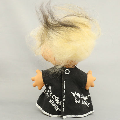 Uneeda Wishnik 1968 Laugh-In TV Show "Here Comes The Judge" 5" Troll Doll