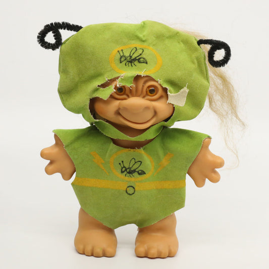 Uneeda Wishnik 1966 Green Hornet Movie Troll Doll