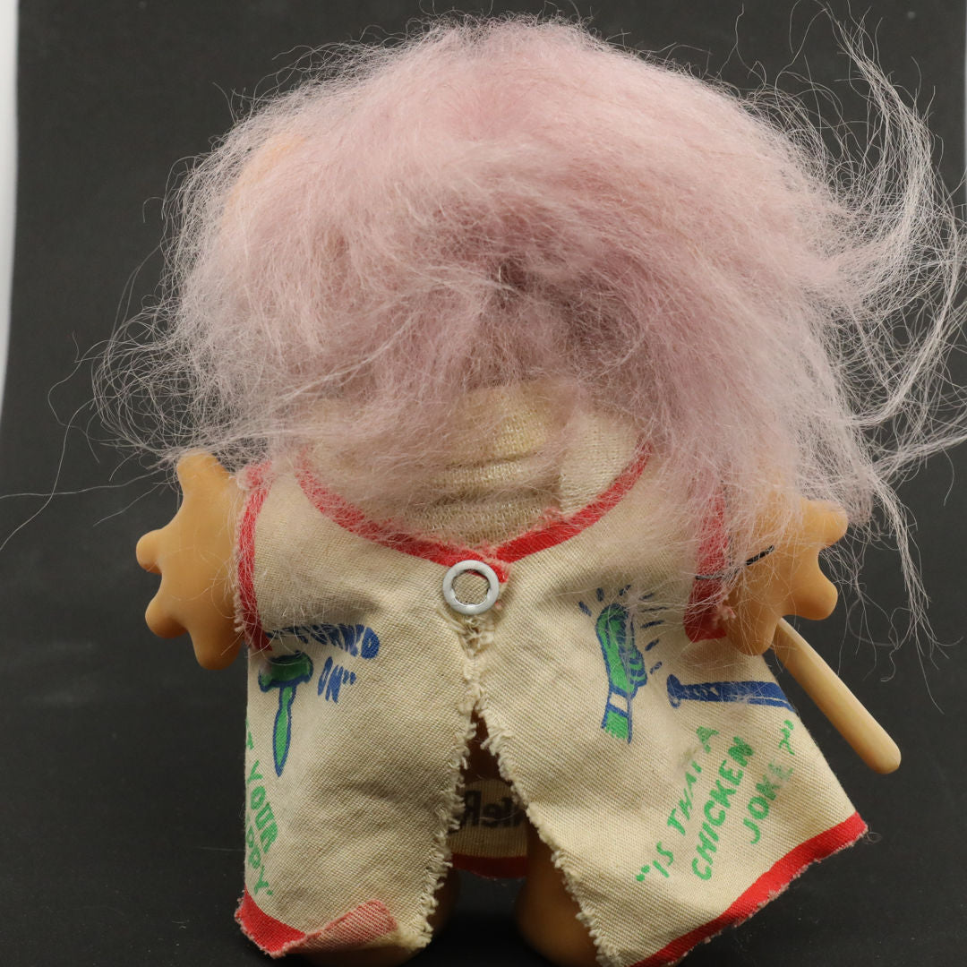 Uneeda Wishnik 1968 Laugh-In TV Show "Sock-It-To-Me" 5" Troll Doll