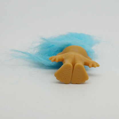 Mello Smello 1980s Forest Troll 2" Doll Blue Hair