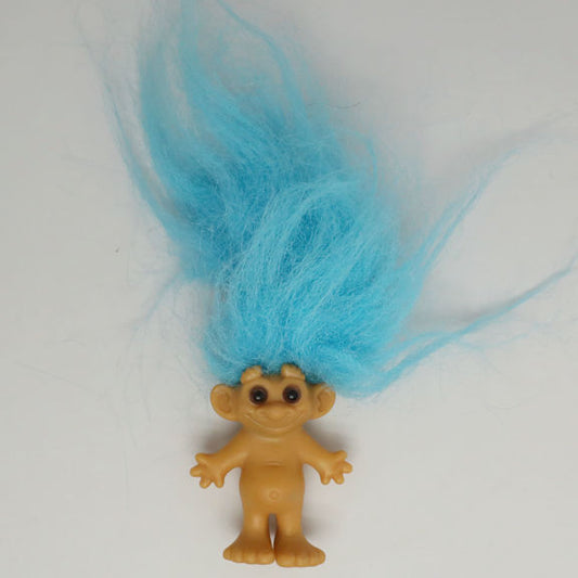 Mello Smello 1980s Forest Troll 2" Doll Blue Hair