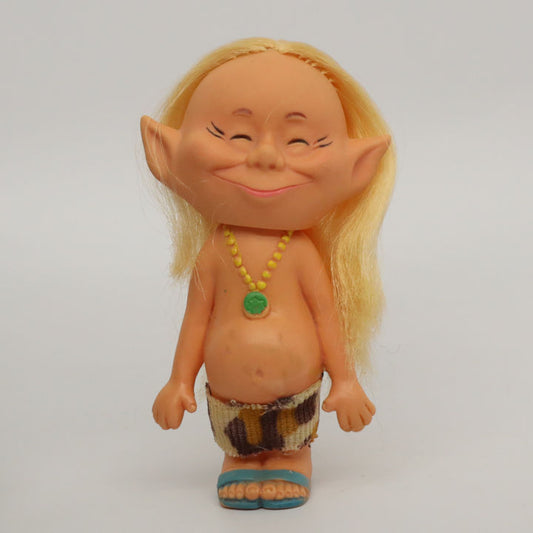 Dieter Trollkin 4.5 in. Blond Troll Doll