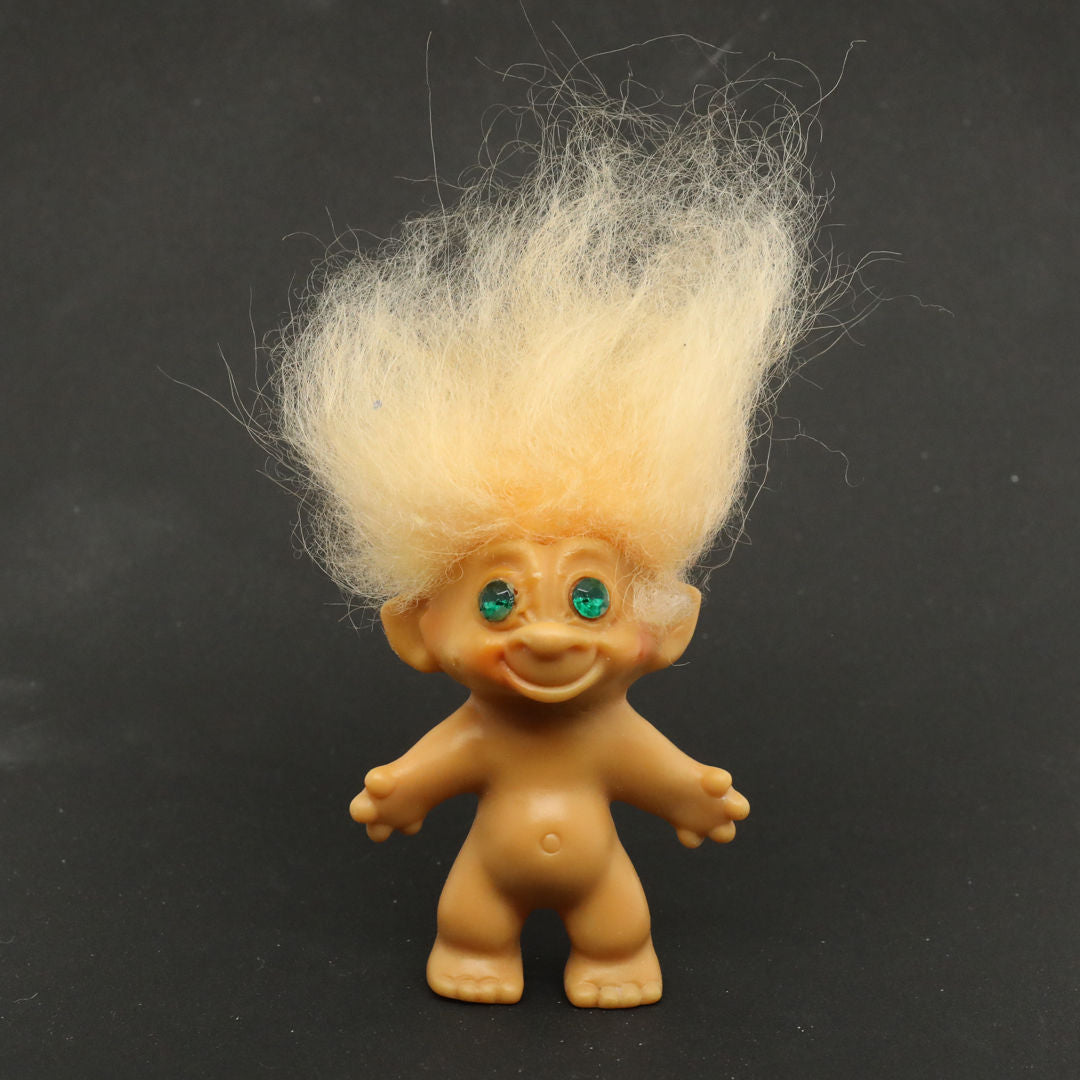 Uneeda Wishnik Groovee 1960s 3" Troll Doll