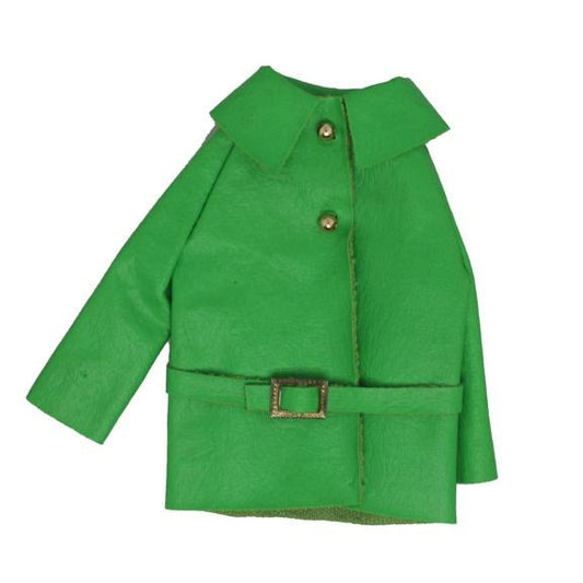 Mattel Francie Pretty Power Green "Leather" Coat