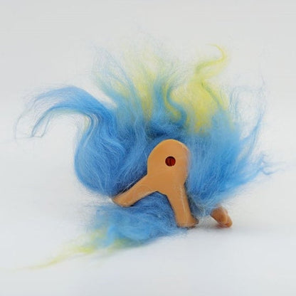 Royalty Designs of Florida (RDF) 1967 Guru Troll 3.5" Yellow and Blue
