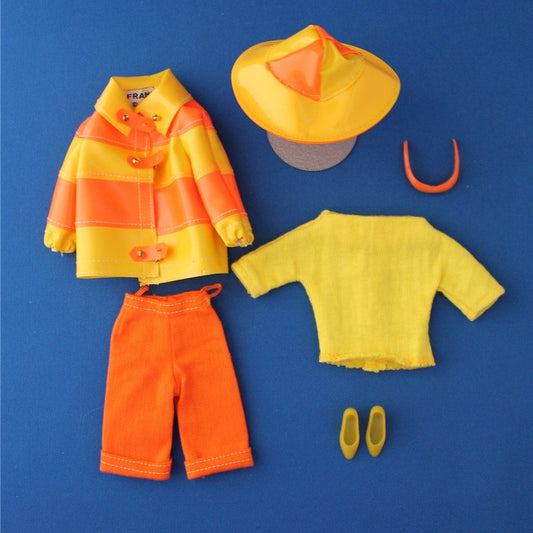 Mattel Francie MOD Era Clam Diggers Complete Set