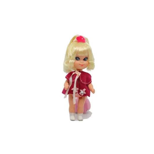 Mattel Liddle-Kiddles Shirley Skediddle Doll, Dress, & Pink Skediddler
