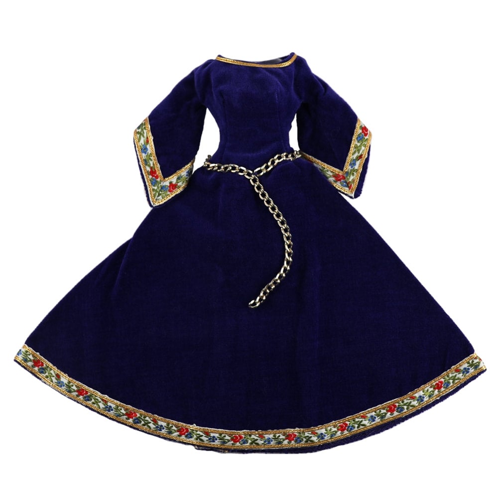 Mattel Barbie #873 Little Theater Guinevere Gown Dress with belt