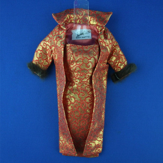 Mattel Barbie #992 Golden Elegance Coat and Dress