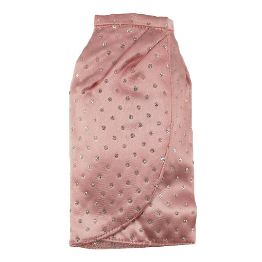 Mattel Barbie PAK Satin Sheath Wrap Skirt Light Pink Sparkle