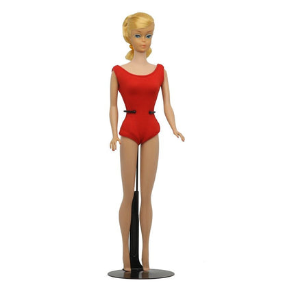 Mattel Barbie Swirl Ponytail Doll Lemon Blond Hair