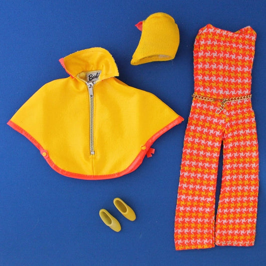 Mattel Barbie MOD Era Poncho Put-Ons Complete Set