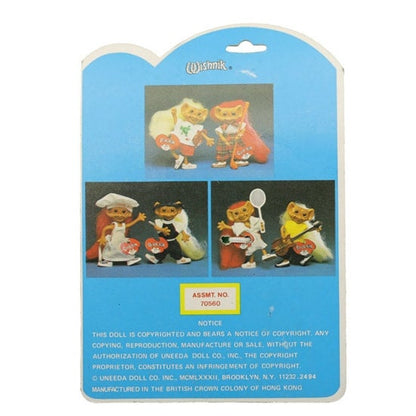 Uneeda Bendable Wishnik Troll 4" Rock-nik  NRFB