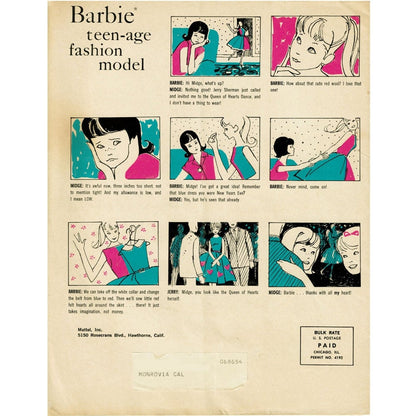 The Mattel Barbie Magazine 1964