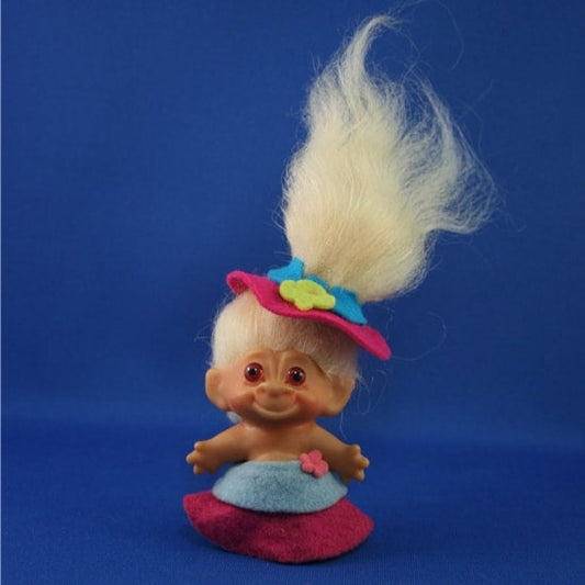 DAM C 64 DAM 2 1/2" Blond Hair Troll