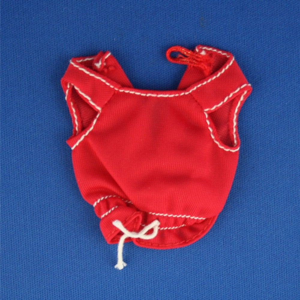 Mattel Skipper Growing Up #9022 Red Nylon Top