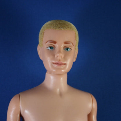 Mattel Ken Flocked Hair doll NMIB
