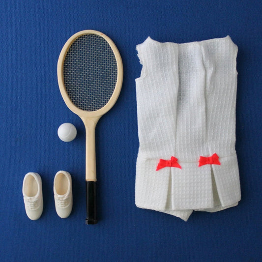 Mattel Barbie MOD Era Tennis Team Complete Set