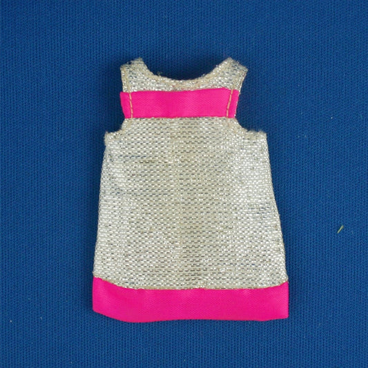 Mattel Tutti Fun Timers Silver Lame Dress