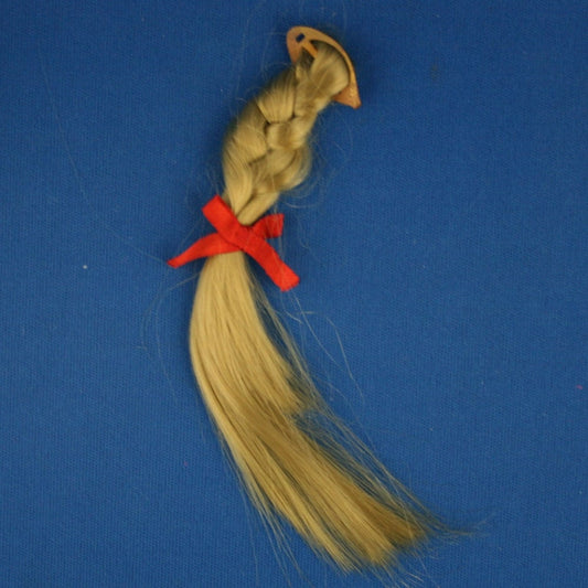 Mattel Francie Summer Coolers - blond braided switch with original ribbon