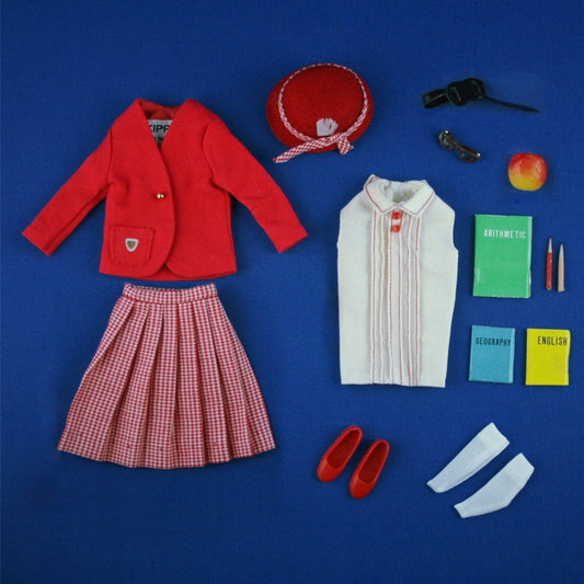 Mattel Skipper School Girl Complete Set