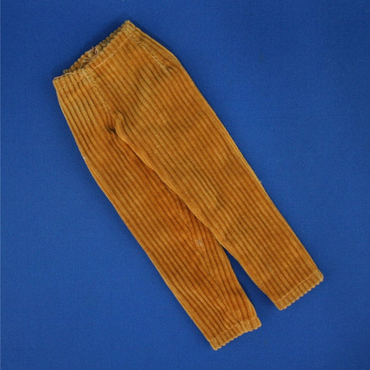 Mattel Ken PAK Slacks Are Back Gold Corduroy Pants
