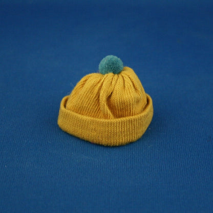 Mattel Ken Fun On Ice Gold Knit Cap with Pompom