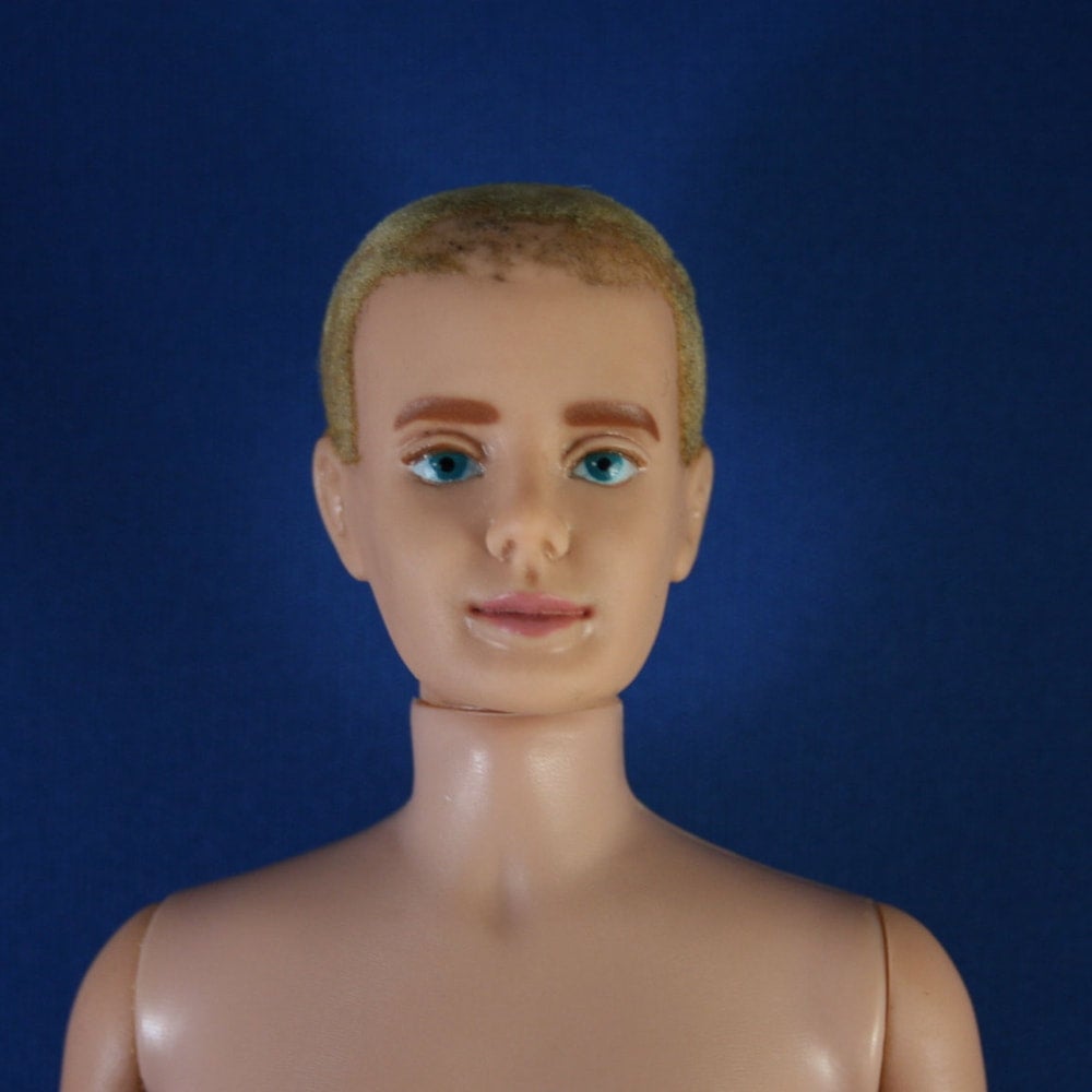 Mattel Ken Flocked Hair doll