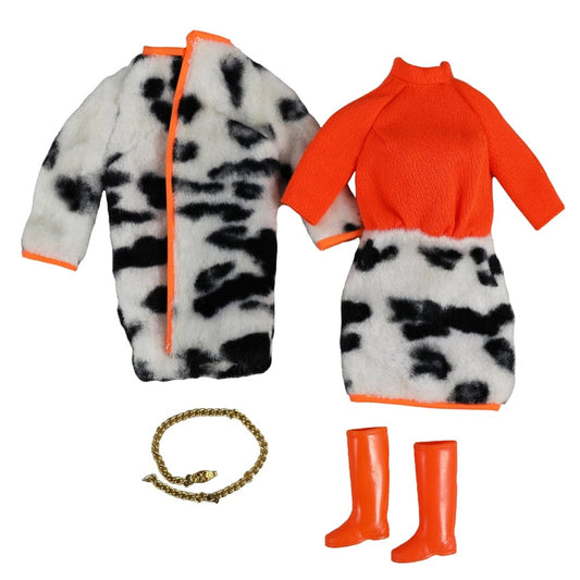 Mattel Barbie MOD Era Plush Pony Complete Set