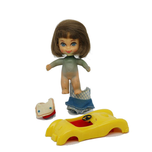 Mattel Liddle-Kiddles Babe Biddle Incomplete Set