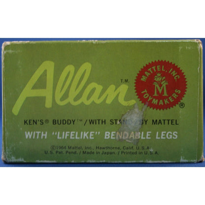 Mattel Allan Bendable Leg Allan MIB