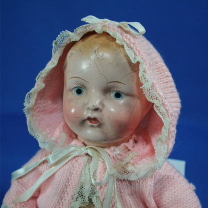 Horsman 1920s 12 1/2" Composition Baby Doll