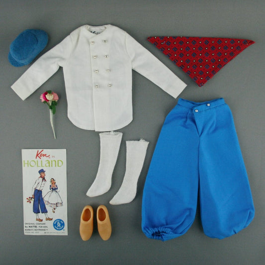 Mattel Ken In Holland Complete Set