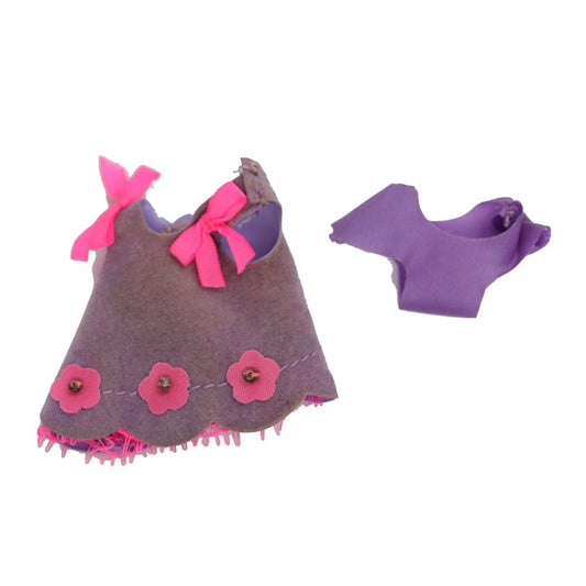 Mattel Liddle-Kiddles Plum Pretty Dress and Panties
