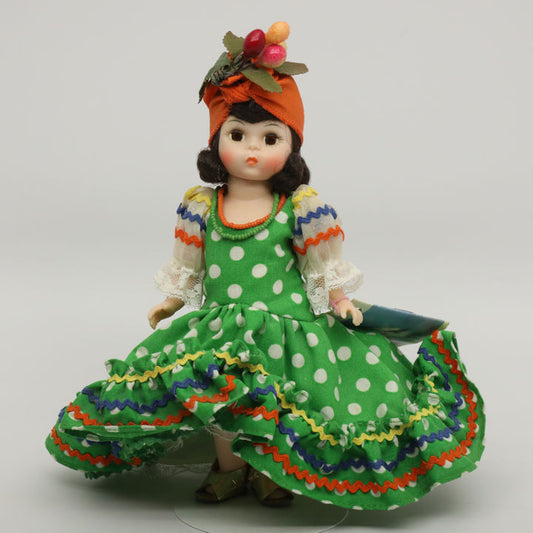 Madame Alexander 1979 Foreign Lands Brazil 8" Straight leg doll