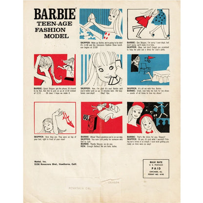 The Mattel Barbie Magazine 1964