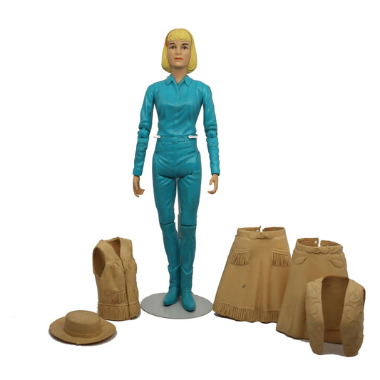 Marx 1965 11" Jane West action doll