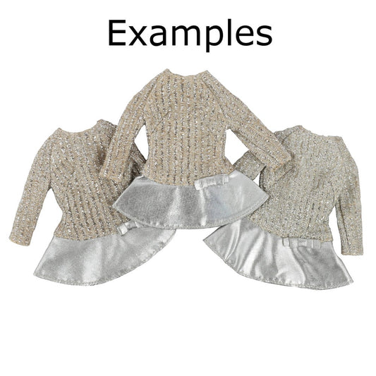 Mattel Barbie MOD Era Salute to Silver / Silver Sparkle Dress