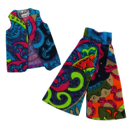 Mattel Barbie MOD Era Groovin' Gauchos Vest and Pants