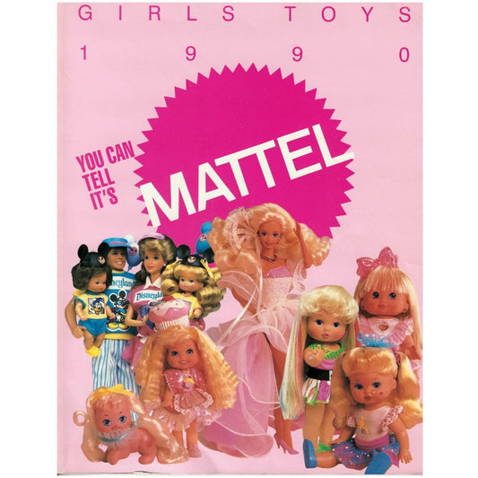 Mattel Girls Toys Catalog 1990