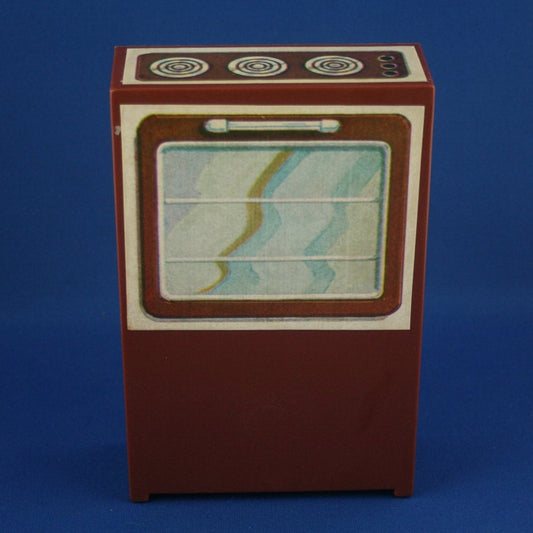 Mattel Barbie Room-Fulls - Country Kitchen - Stove