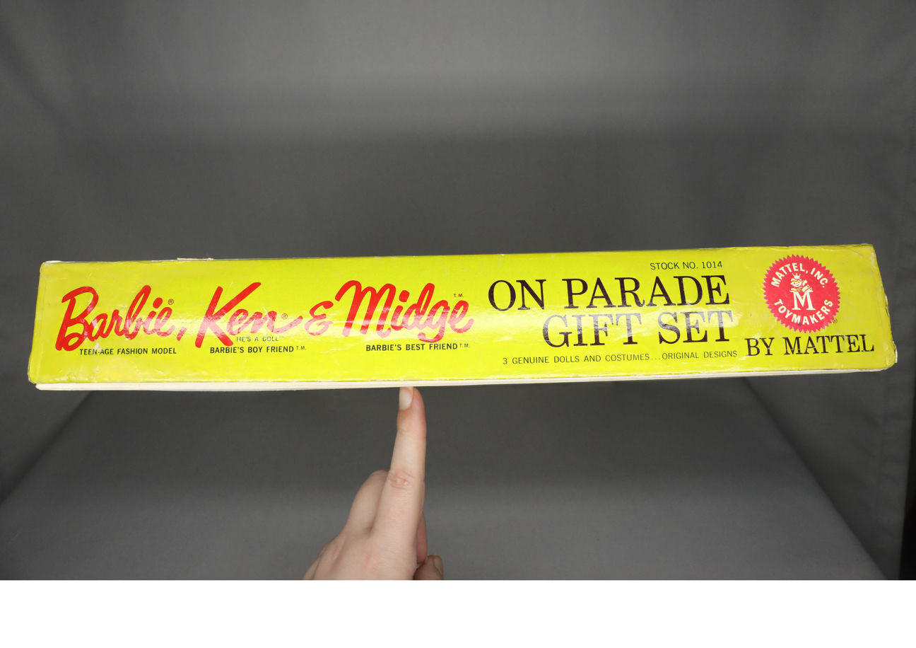 Mattel Barbie Ken Midge On Parade Gift Box Only