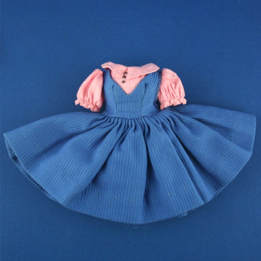 Madame Alexander Cissette Pink Blouse and Blue Pinafore