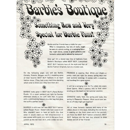 Barbie Talk Magazine by the Barbie Fan Club