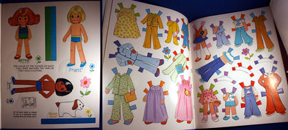 Whitman Honey Hill Bunch Paper Dolls