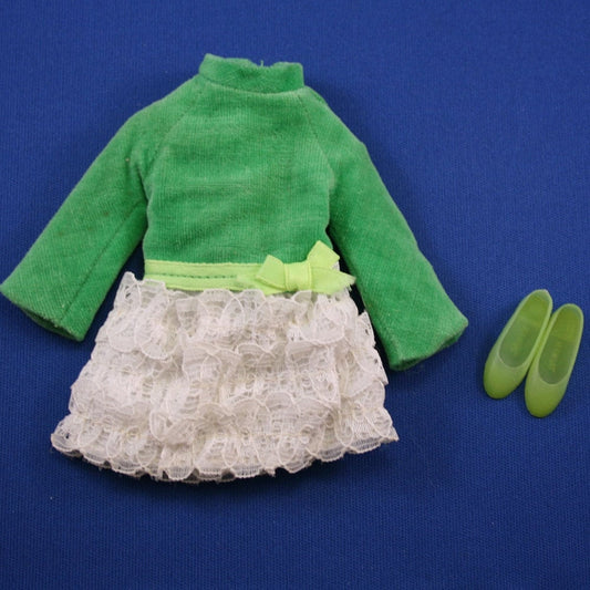 Mattel Skipper Lots of Lace Complete Set