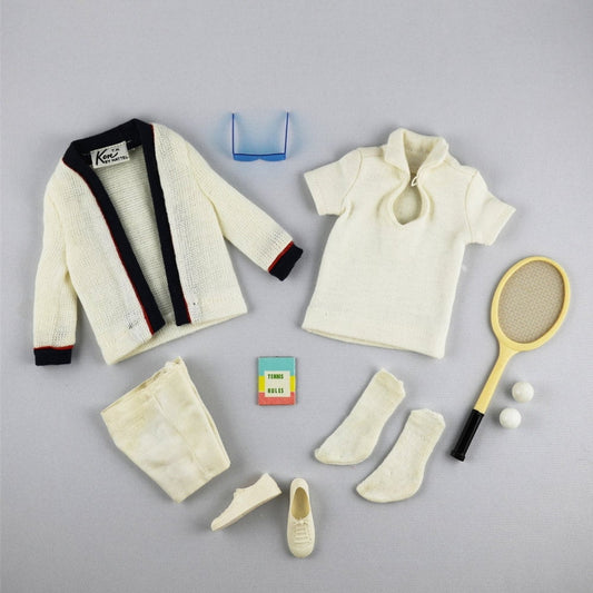 Mattel Ken Time For Tennis Complete Set